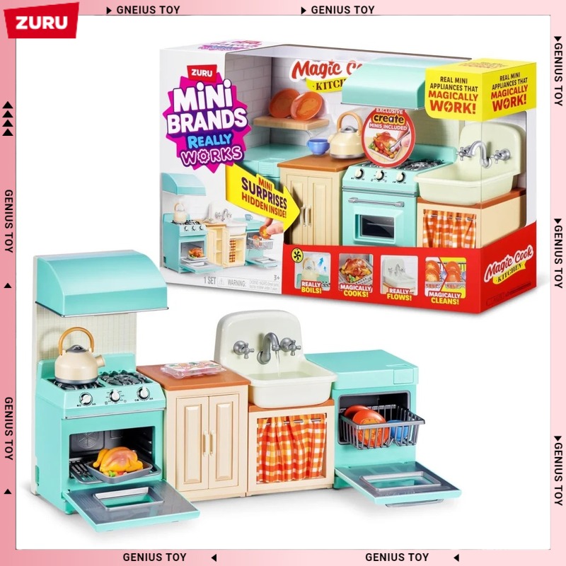 Mini Kitchen Baking - ชุดครัวมินิแบรนด์ส์ ซูรู เมจิก คุก คิทเช่น ซัพไพรส์