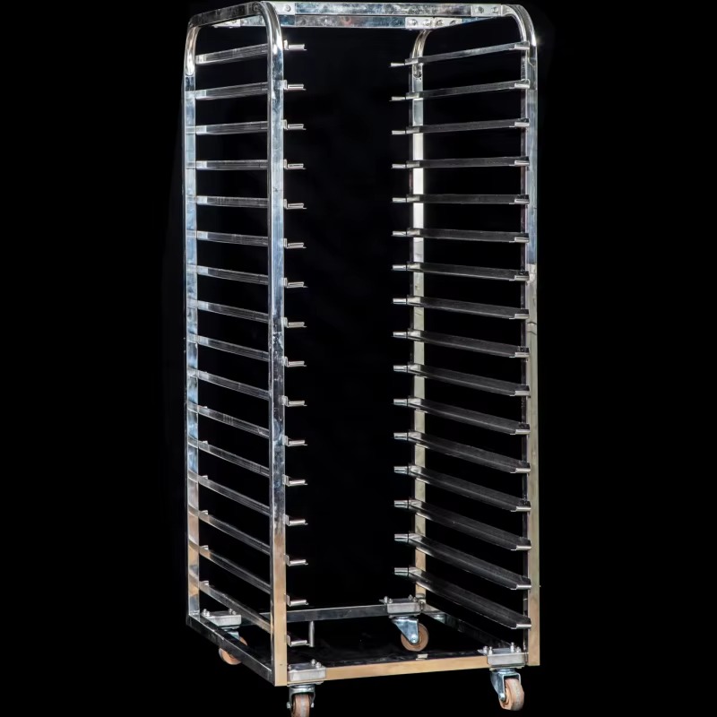 Kitchen Baking Trolley - อุปกรณ์ครัว ชั้นวางถาดอบขนม 20 ชั้น ทำจากสแตนเลส รถเข็นวางถาดอบขนม