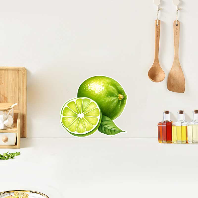 สติ๊กเกอร์ติดผนังลายผลไม้แบบมี - Kitchen Queen บทวิจารณ์และราคา