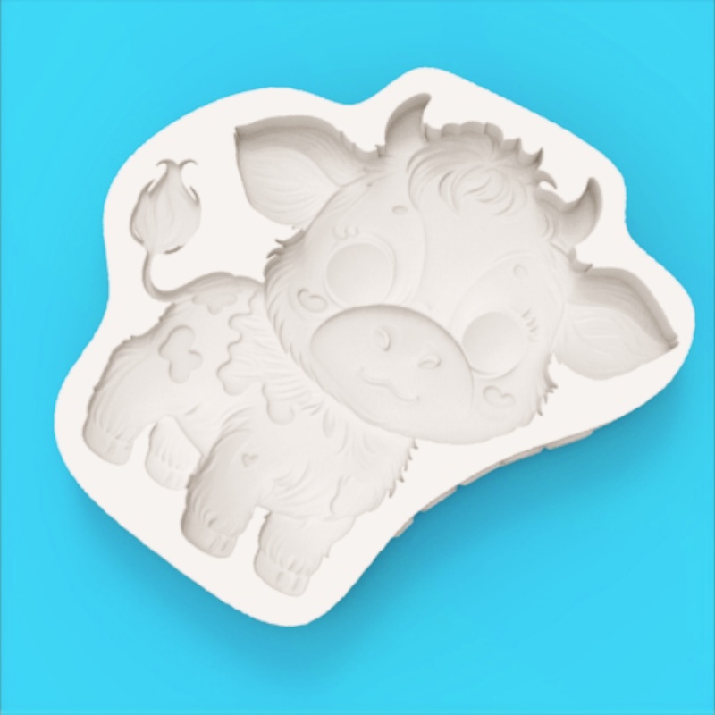 แม่พิมพ์ซิลิโคนรูปวัวน่ารัก กา - Silicone Cake Mold บทวิจารณ์และราคา