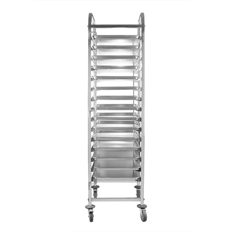 รถเข็นถาดอบอาหารสแตนเลส 201 30 - Kitchen Baking Trolley บทวิจารณ์และราคา