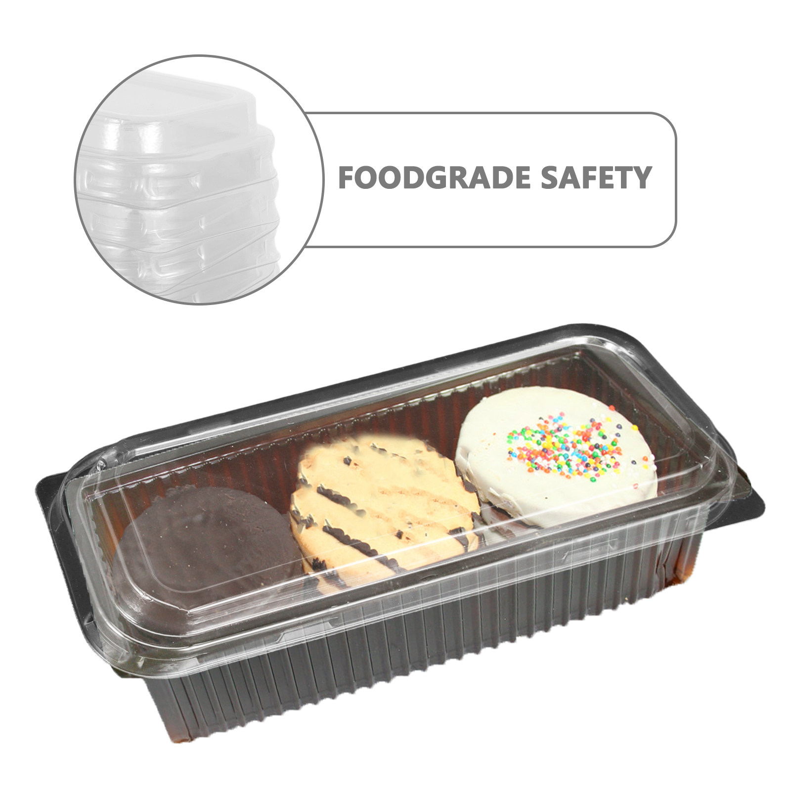ฝาปิดพลาสติกสำหรับอบขนมปัง 50  - Kitchen Tools For Baking บทวิจารณ์และราคา