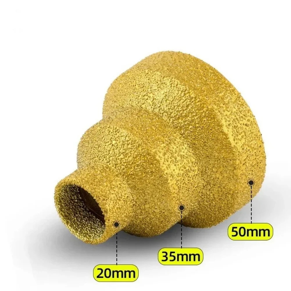 20-50mm Brazing ขั้นตอนเจาะเพช - Rolling Pin Marble บทวิจารณ์และราคา