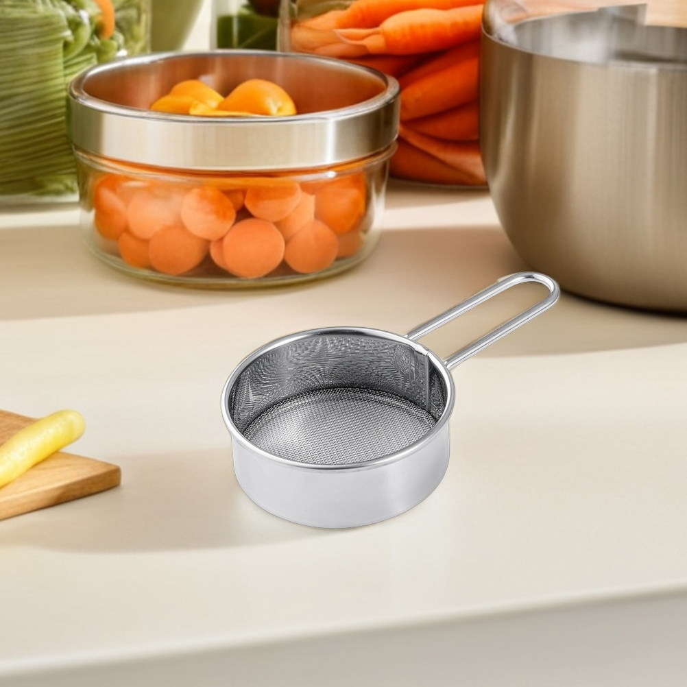 ตะแกรงร่อนแป้งสแตนเลสขนาดเล็กแ - Mini Kitchen Baking บทวิจารณ์และราคา