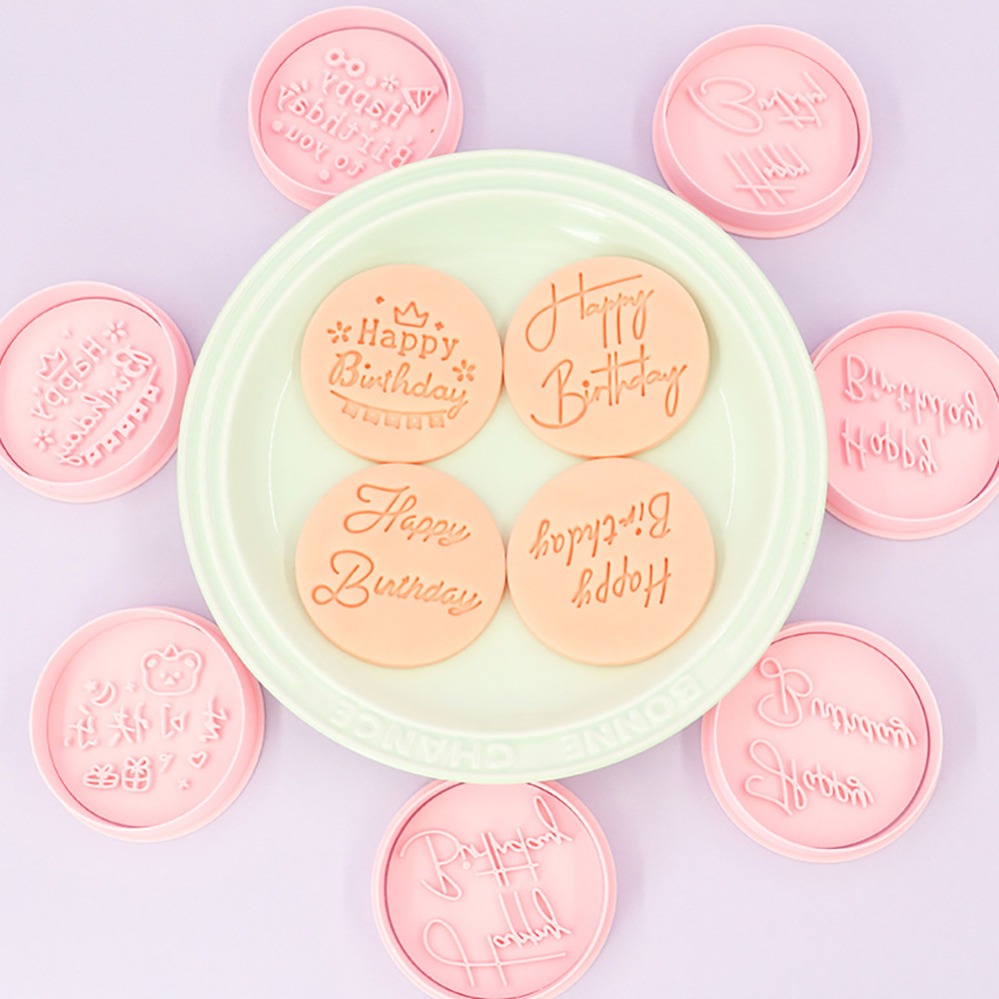 แม่พิมพ์คุกกี้สุขสันต์วันเกิด  - Kitchen Baking Supplies บทวิจารณ์และราคา