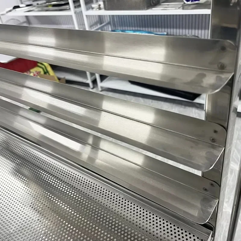 รถเข็นถาดอบขนมปังสแตนเลส 15 ชั - Kitchen Baking Trolley บทวิจารณ์และราคา