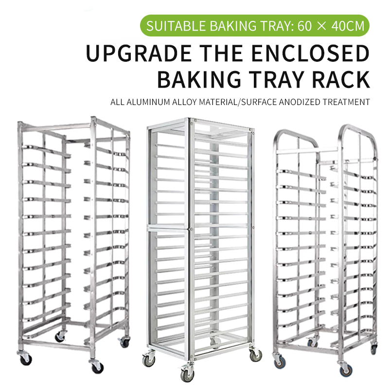 รถเข็นถาดอบอลูมิเนียมเชิงพาณิช - Kitchen Baking Trolley บทวิจารณ์และราคา
