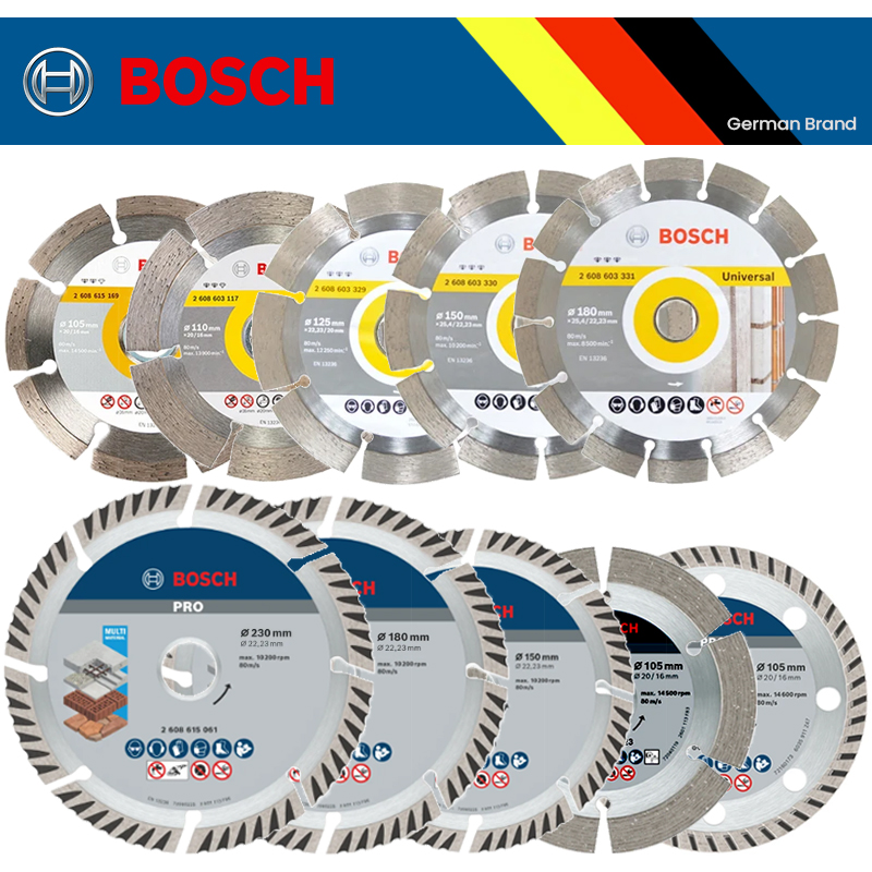Bosch Universal แผ่นตัดเพชรวงก - Rolling Pin Marble บทวิจารณ์และราคา