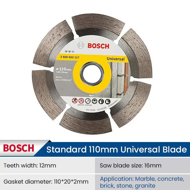 Bosch Universal แผ่นตัดเพชรวงก - Rolling Pin Marble บทวิจารณ์และราคา