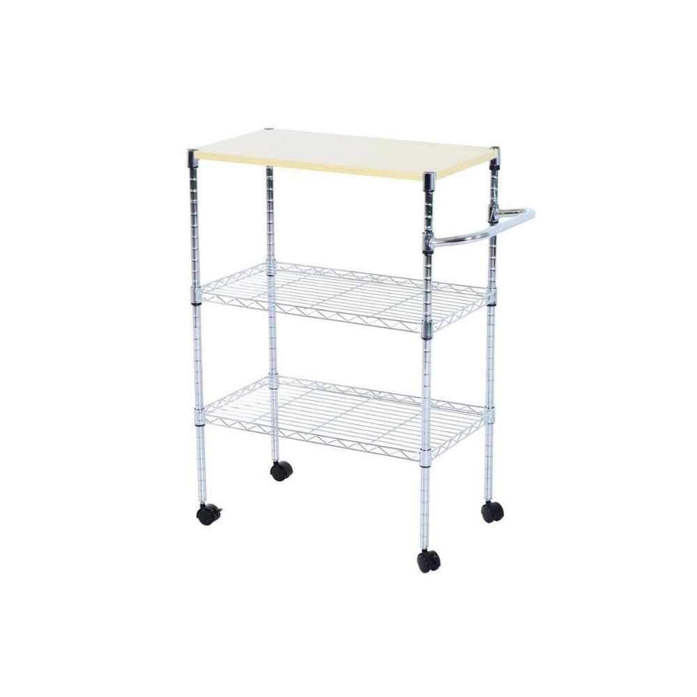 รถเข็นครัวแบบ 3 ชั้นพร้อมโครงเ - Kitchen Baking Trolley บทวิจารณ์และราคา