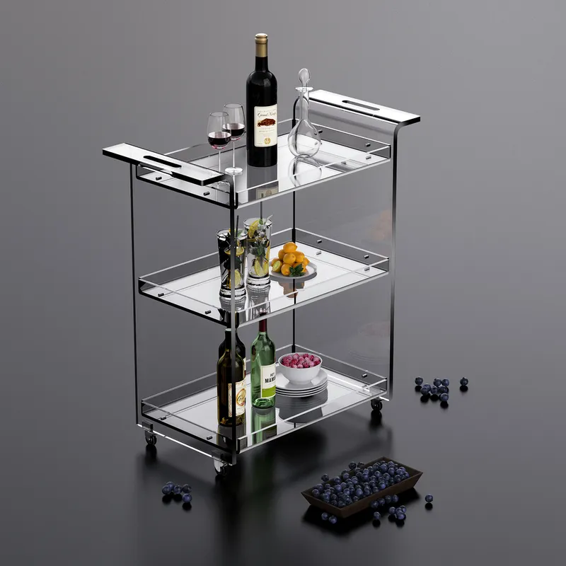 รถเข็นครัว 3 ชั้น รุ่นใหม่ พร้ - Kitchen Baking Trolley บทวิจารณ์และราคา