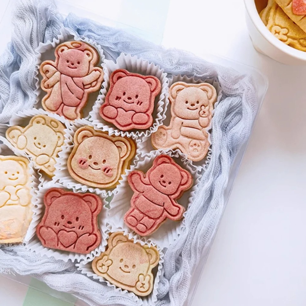 แม่พิมพ์คุกกี้รูปหมีการ์ตูน นง - Kitchen Baking Supplies บทวิจารณ์และราคา