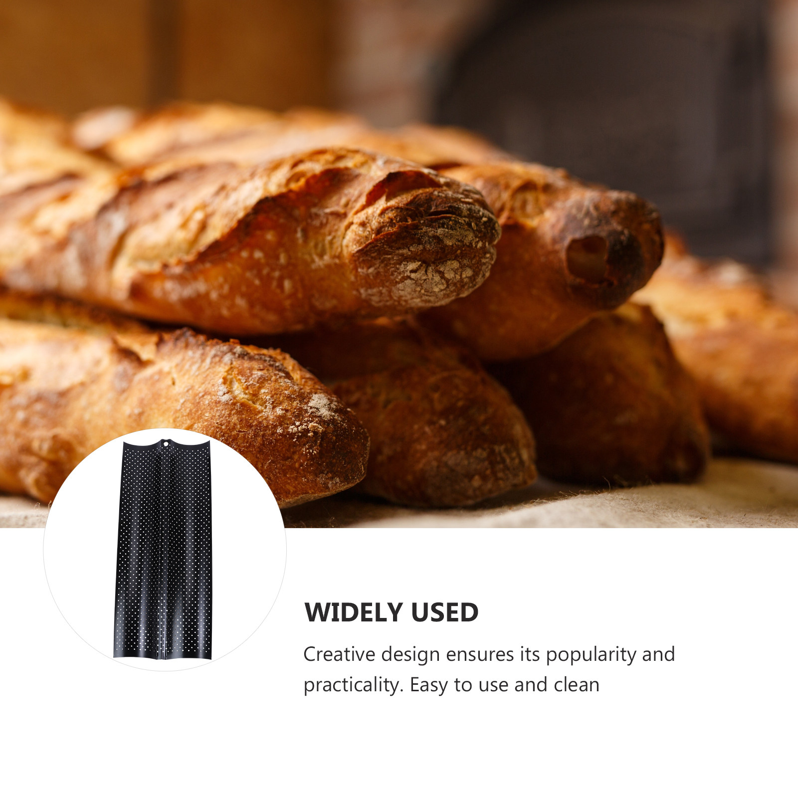 แม่พิมพ์อบขนมปังฝรั่งเศสแบบ 2  - Kitchen Bakery บทวิจารณ์และราคา