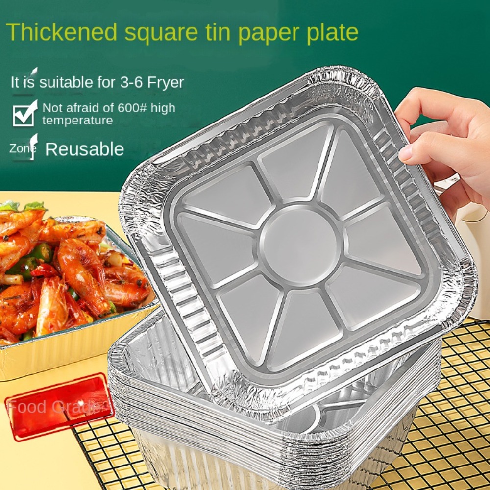 กระทะฟอยล์อลูมิเนียมหม้อทอด Ai - Kitchen Baking Supplies บทวิจารณ์และราคา