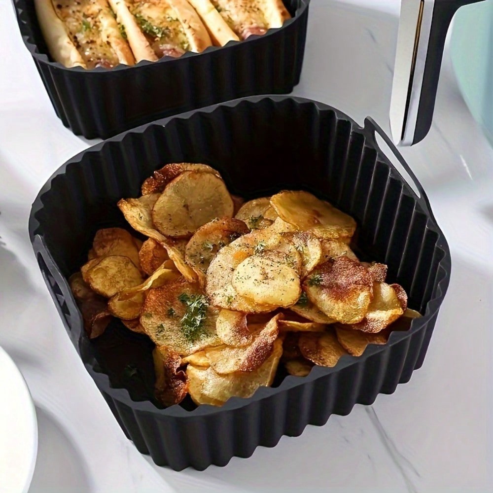 แผ่นรองซิลิโคนสำหรับหม้อทอดไร้ - Kitchen Baking Supplies บทวิจารณ์และราคา