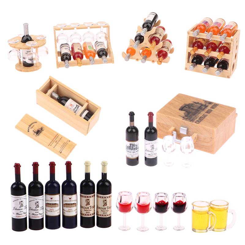 Miniature แก้วไวน์ Rack Goblet - Kitchen Queen บทวิจารณ์และราคา