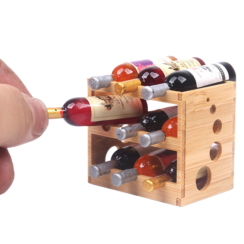 Miniature แก้วไวน์ Rack Goblet - Kitchen Queen บทวิจารณ์และราคา