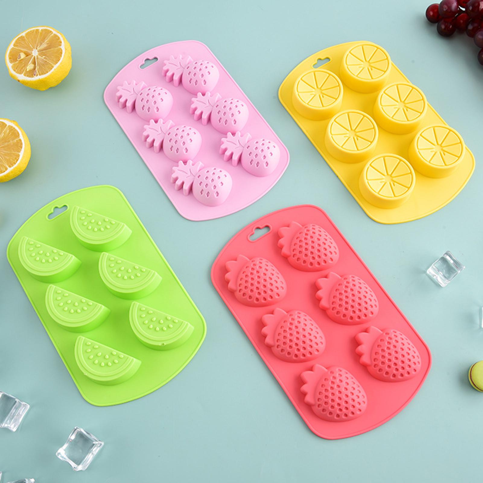 แม่พิมพ์ซิลิโคนรูปผลไม้ 6 ช่อง - Kitchen Baking Supplies บทวิจารณ์และราคา