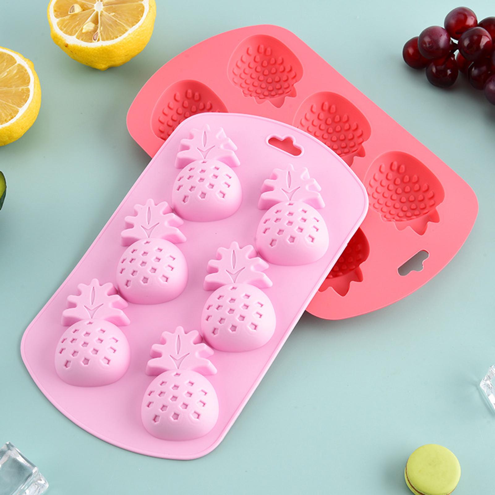 แม่พิมพ์ซิลิโคนรูปผลไม้ 6 ช่อง - Kitchen Baking Supplies บทวิจารณ์และราคา