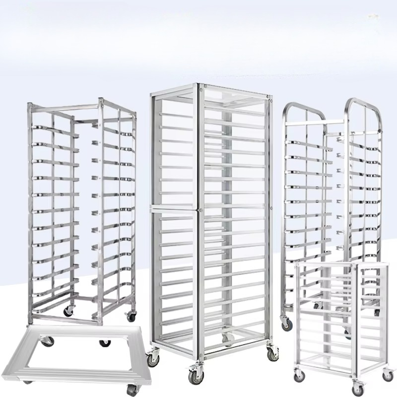 รถเข็นถาดอบขนมอลูมิเนียมแบบหลา - Kitchen Baking Trolley บทวิจารณ์และราคา