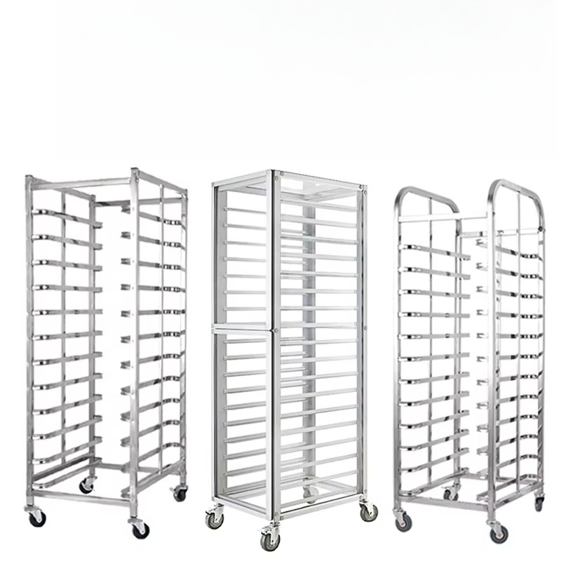 รถเข็นถาดอบขนมอลูมิเนียมแบบหลา - Kitchen Baking Trolley บทวิจารณ์และราคา