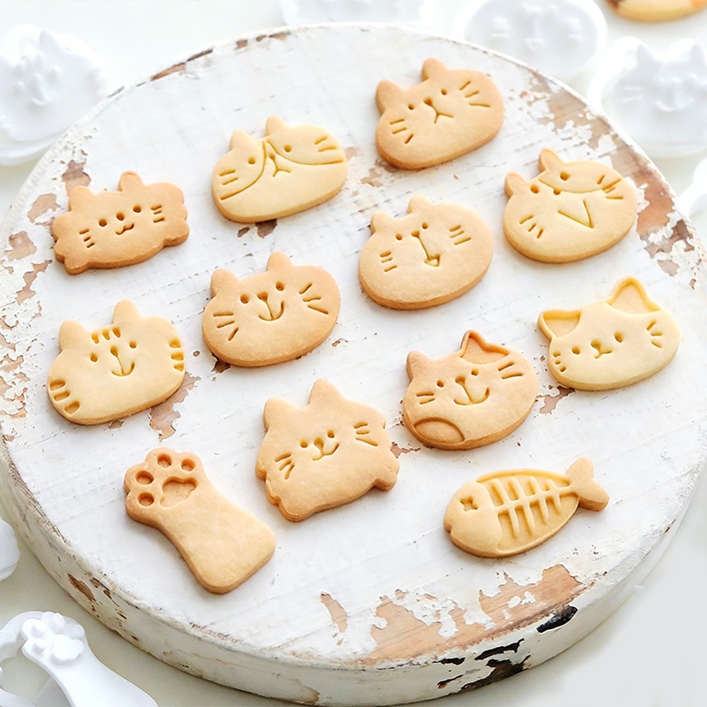 แม่พิมพ์คุกกี้รูปแมวน่ารัก DIY - Kitchen Baking Supplies บทวิจารณ์และราคา