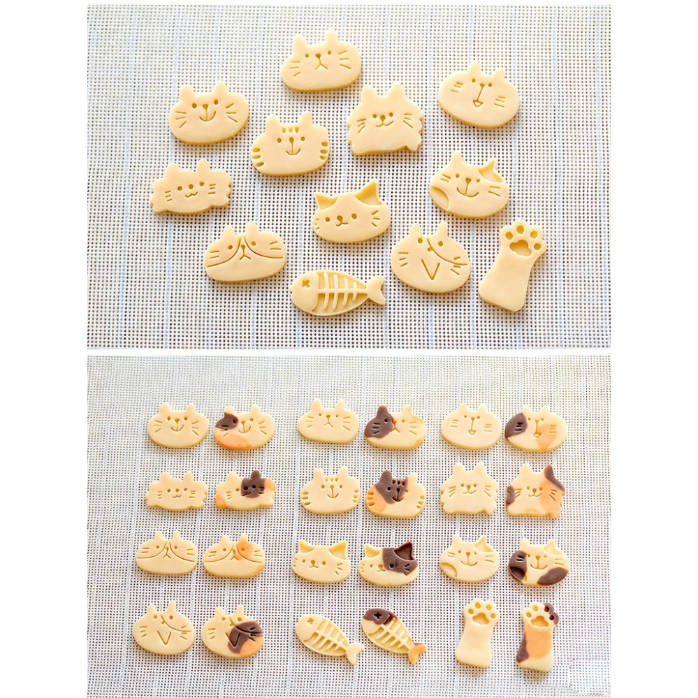 แม่พิมพ์คุกกี้รูปแมวน่ารัก DIY - Kitchen Baking Supplies บทวิจารณ์และราคา