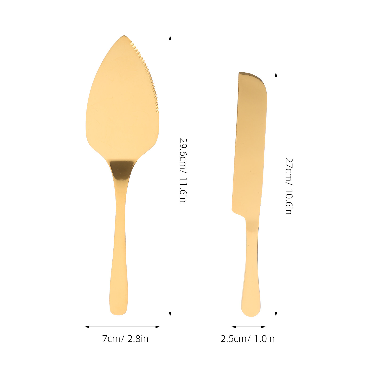 1 ชุด ชุดอุปกรณ์ตัดเค้กสแตนเลส - Kitchen Baking Supplies บทวิจารณ์และราคา