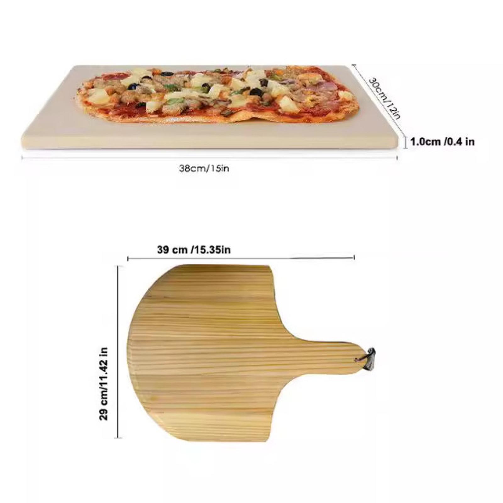 ชุดเตาอบพิซซ่าพร้อมถาดเซรามิกแ - Baking Kitchen At Home บทวิจารณ์และราคา