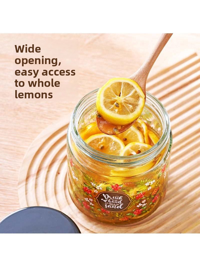 โหลแก้วหนาฝาปิดสนิทสำหรับเก็บช - Kitchen Baking Canisters บทวิจารณ์และราคา