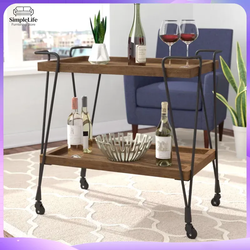 รถเข็นครัวพร้อมล้อเลื่อน สำหรั - Kitchen Baking Trolley บทวิจารณ์และราคา
