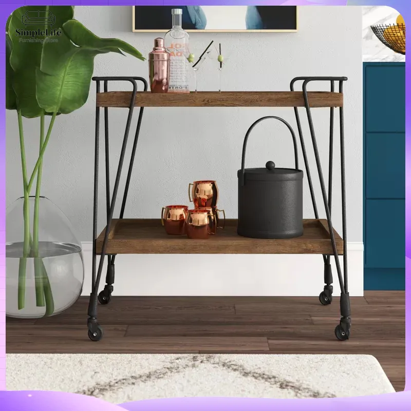 รถเข็นครัวพร้อมล้อเลื่อน สำหรั - Kitchen Baking Trolley บทวิจารณ์และราคา